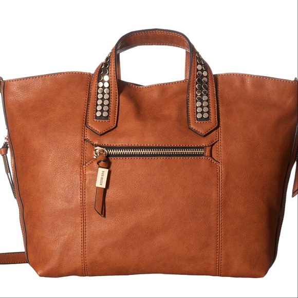 Steve Madden Handbags - Steve Madden Vegan Leather Satchel/Shoulder Bag